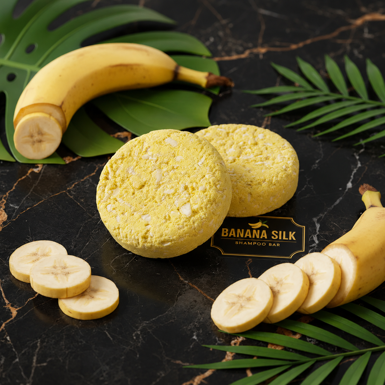 Banana Silk Shampoo Bar