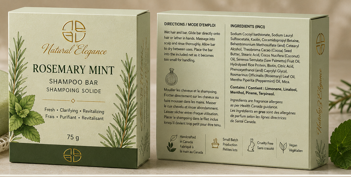 Rosemary Mint Shampoo Bar