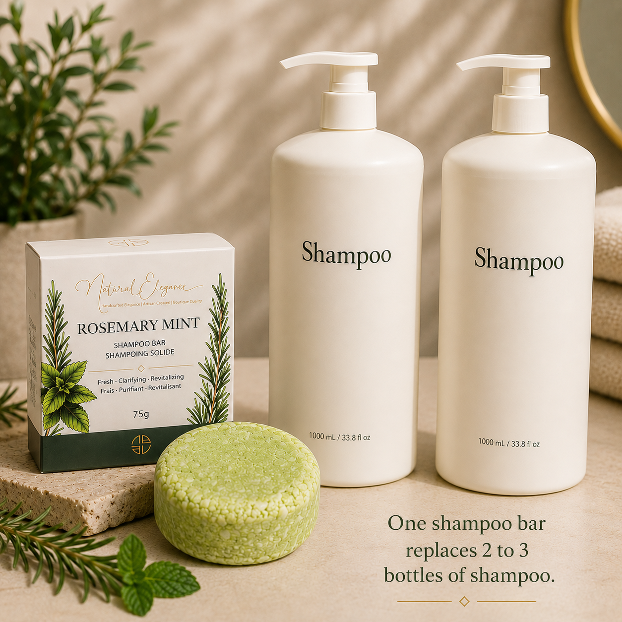 Rosemary Mint Shampoo Bar