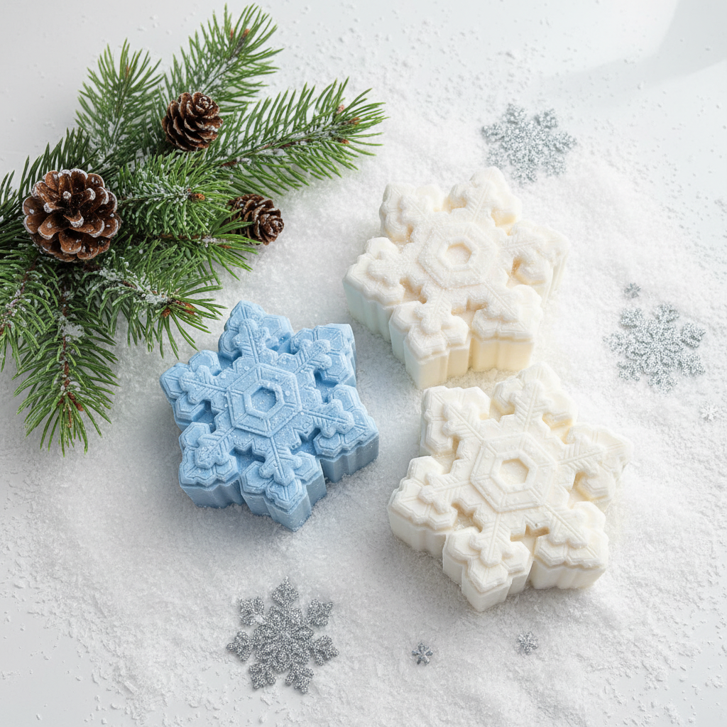 Snowfall - Bright with pine bough