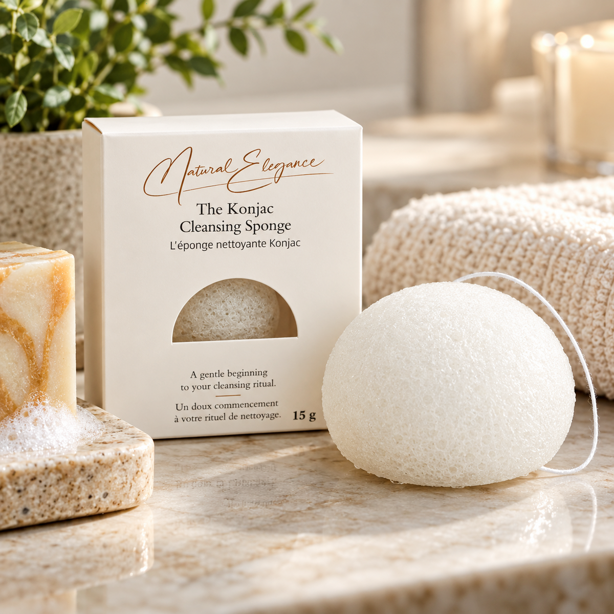 The Konjac Cleansing Sponge
