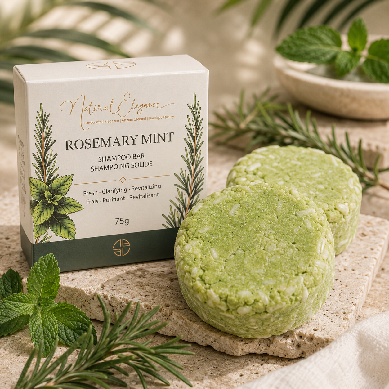 Rosemary Mint Shampoo Bar